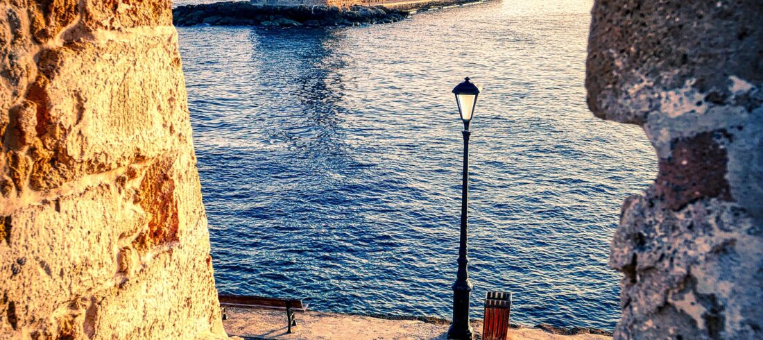 Venetian Harbour Chania crete