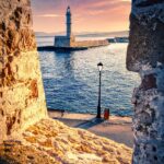 Venetian Harbour Chania crete