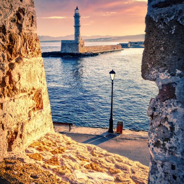 Venetian Harbour Chania crete