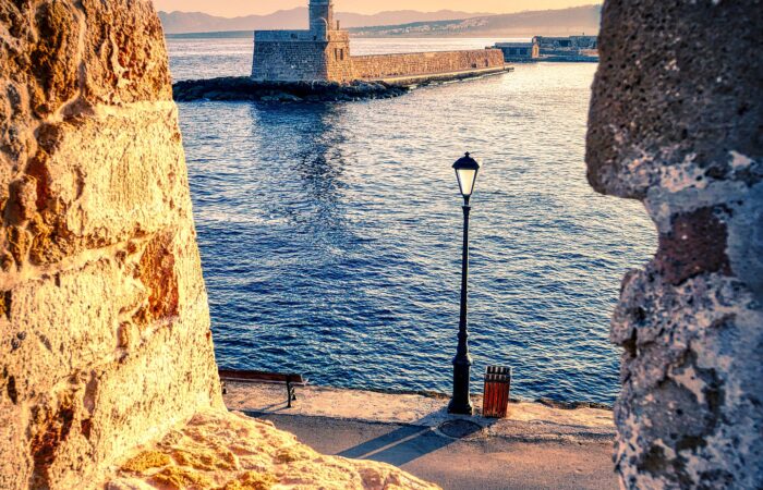 Venetian Harbour Chania crete