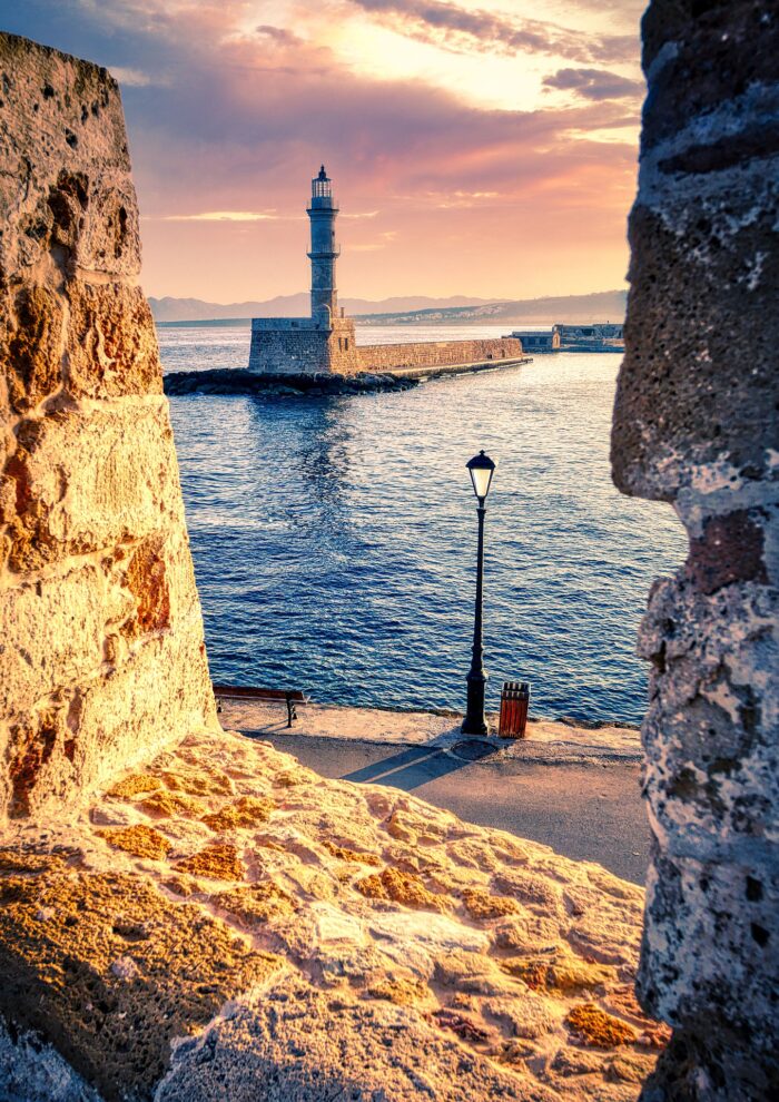 Venetian Harbour Chania crete