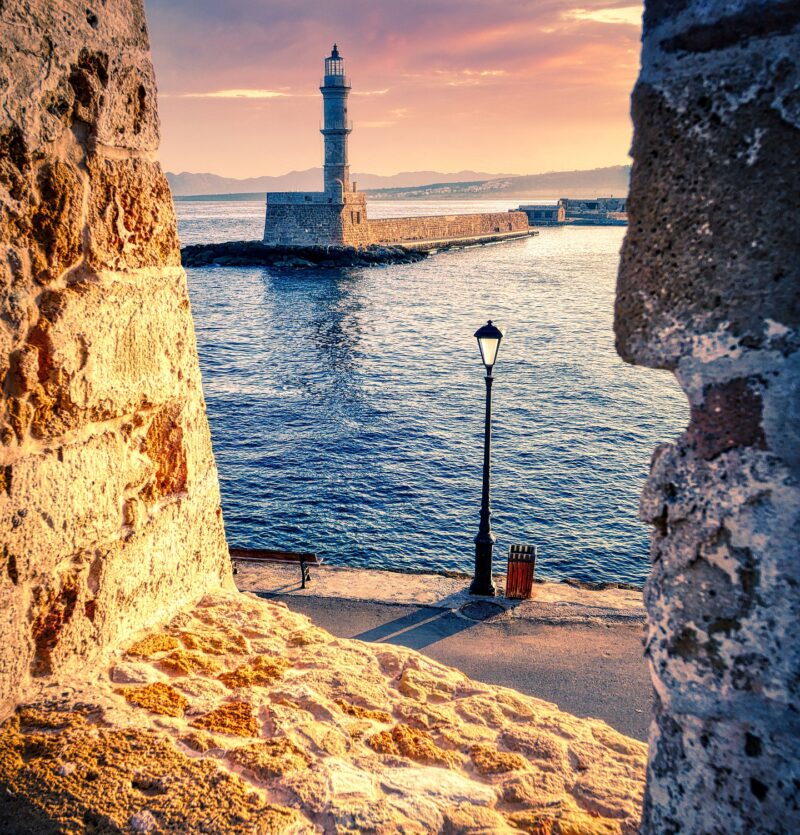 Venetian Harbour Chania crete