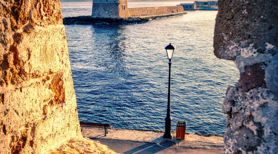 Venetian Harbour Chania crete