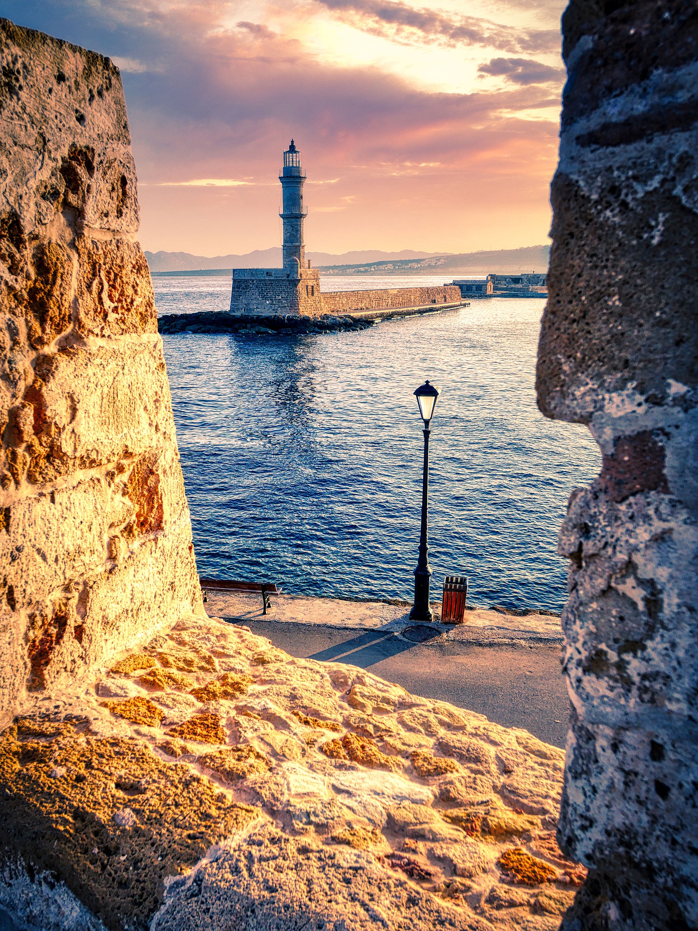 Venetian Harbour Chania crete